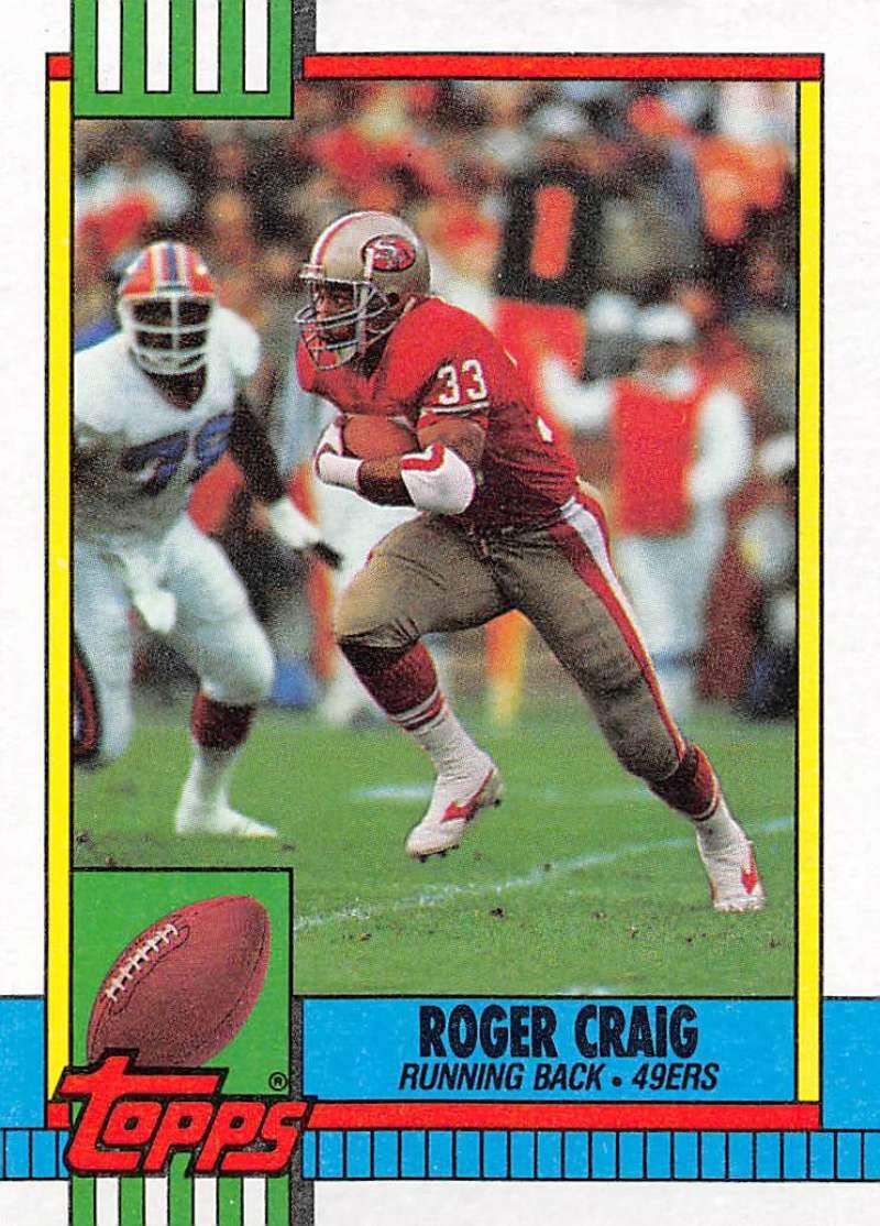 Amazon.com: 1990 Topps Football #12 Roger Craig San Francisco